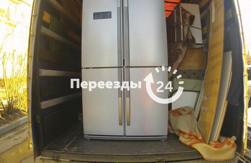  Перевозка двухдверного холодильника
